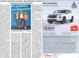 55 Jahre Auto Kloep - Meisterprüfung