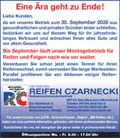 Eine Ära geht zu Ende