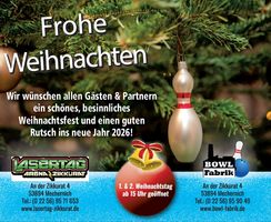 Weihnachtsanzeige