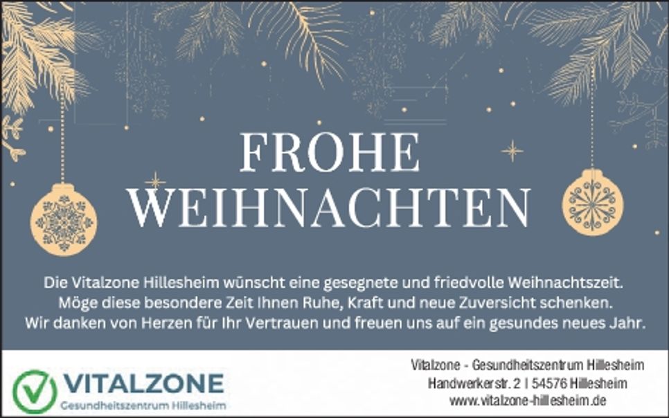 Weihnachtsgrüße 2025