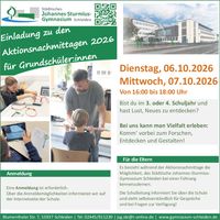 Aktionsnachmittagen 2026