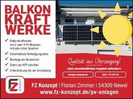 Balkonkraftwerke