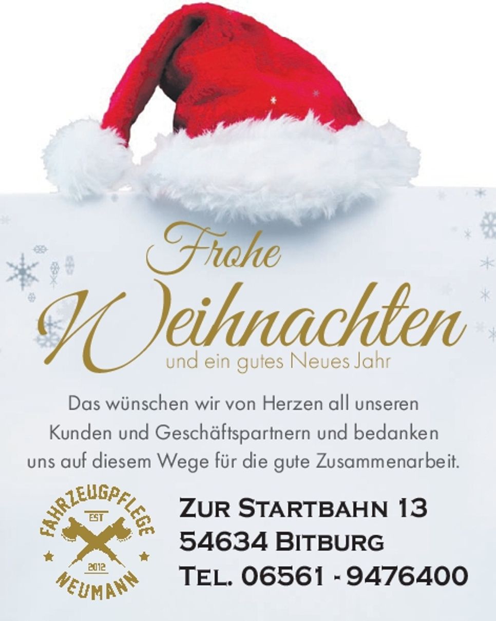 Frohe Weihnachten