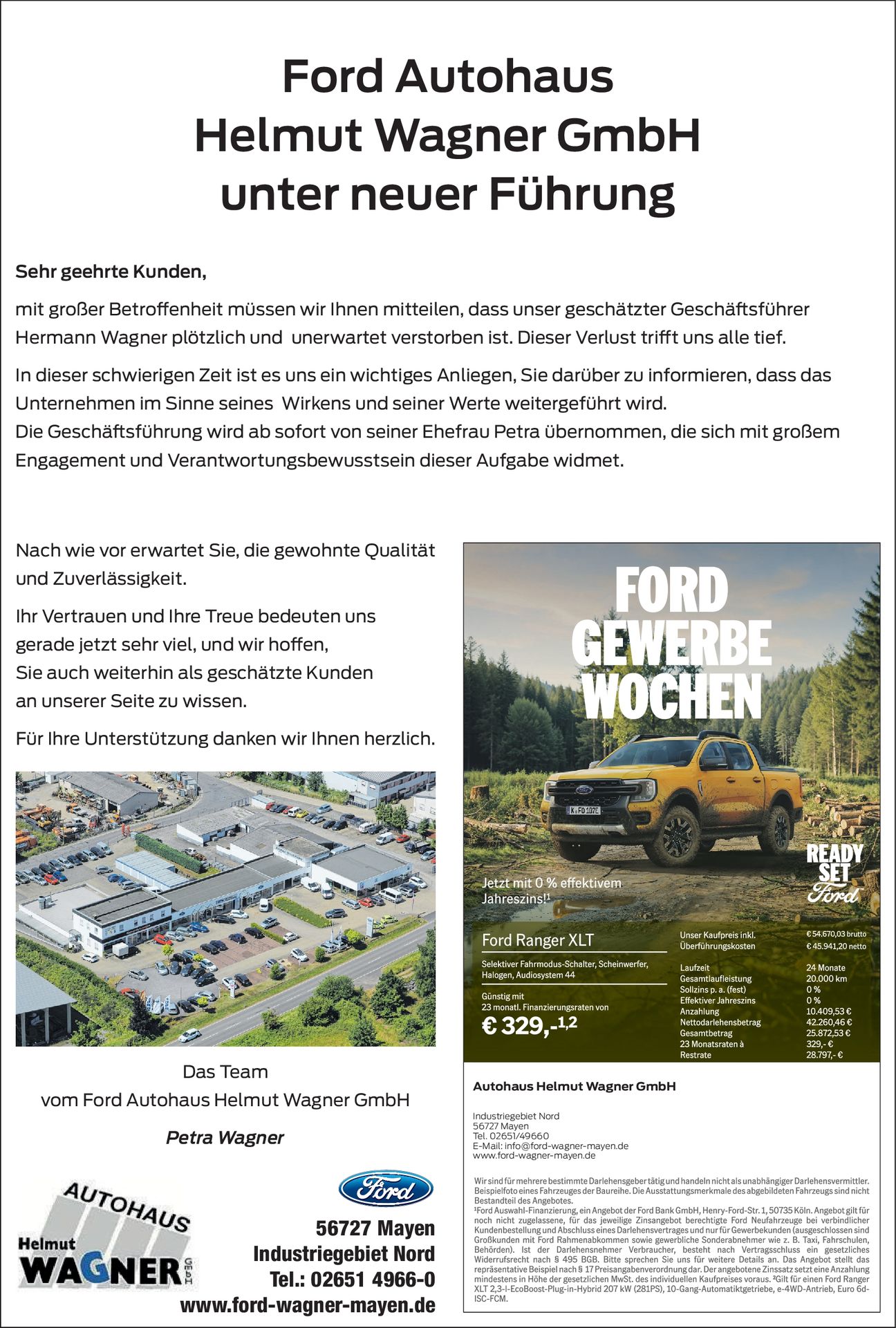 Ford Autohaus Helmut Wagner GmbH unter n