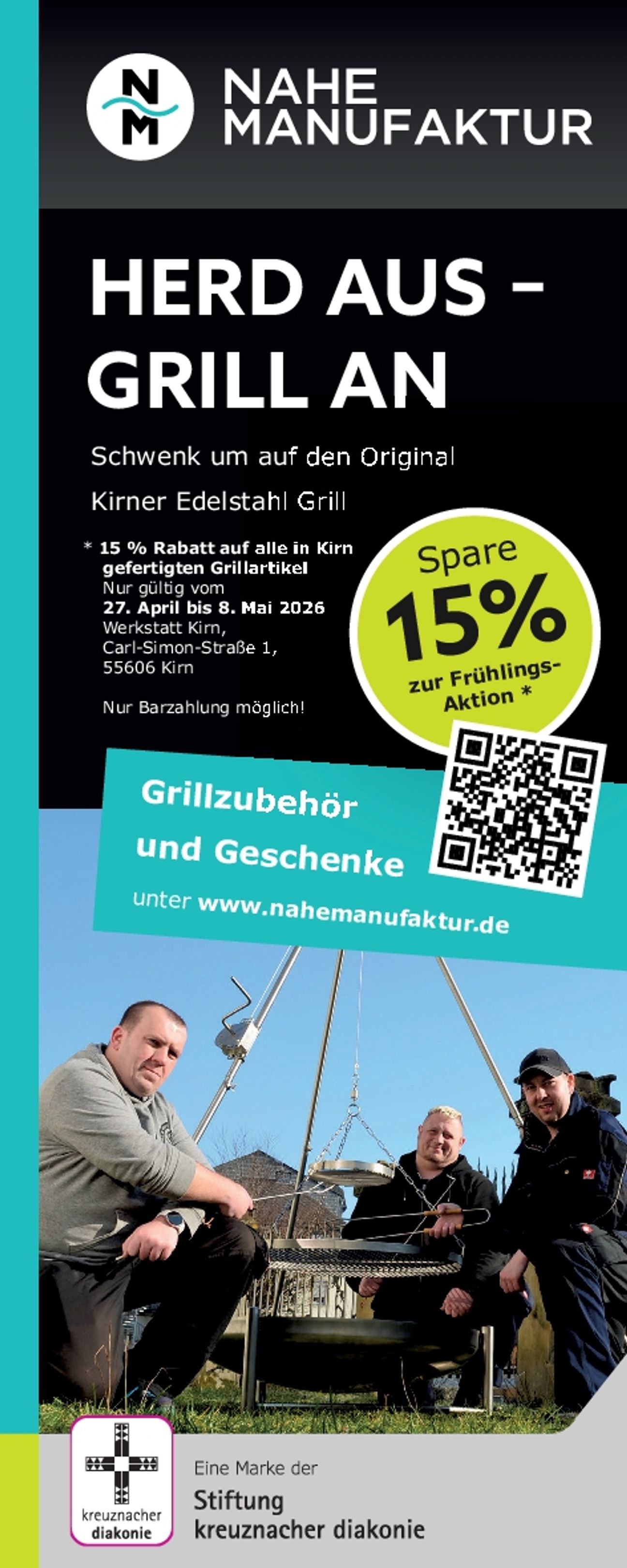 HERD AUS - GRILL AN