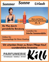 Sommer Anzeige