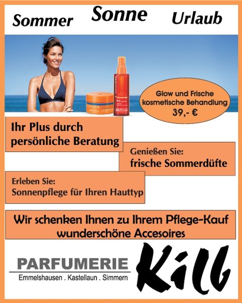 Sommer Anzeige