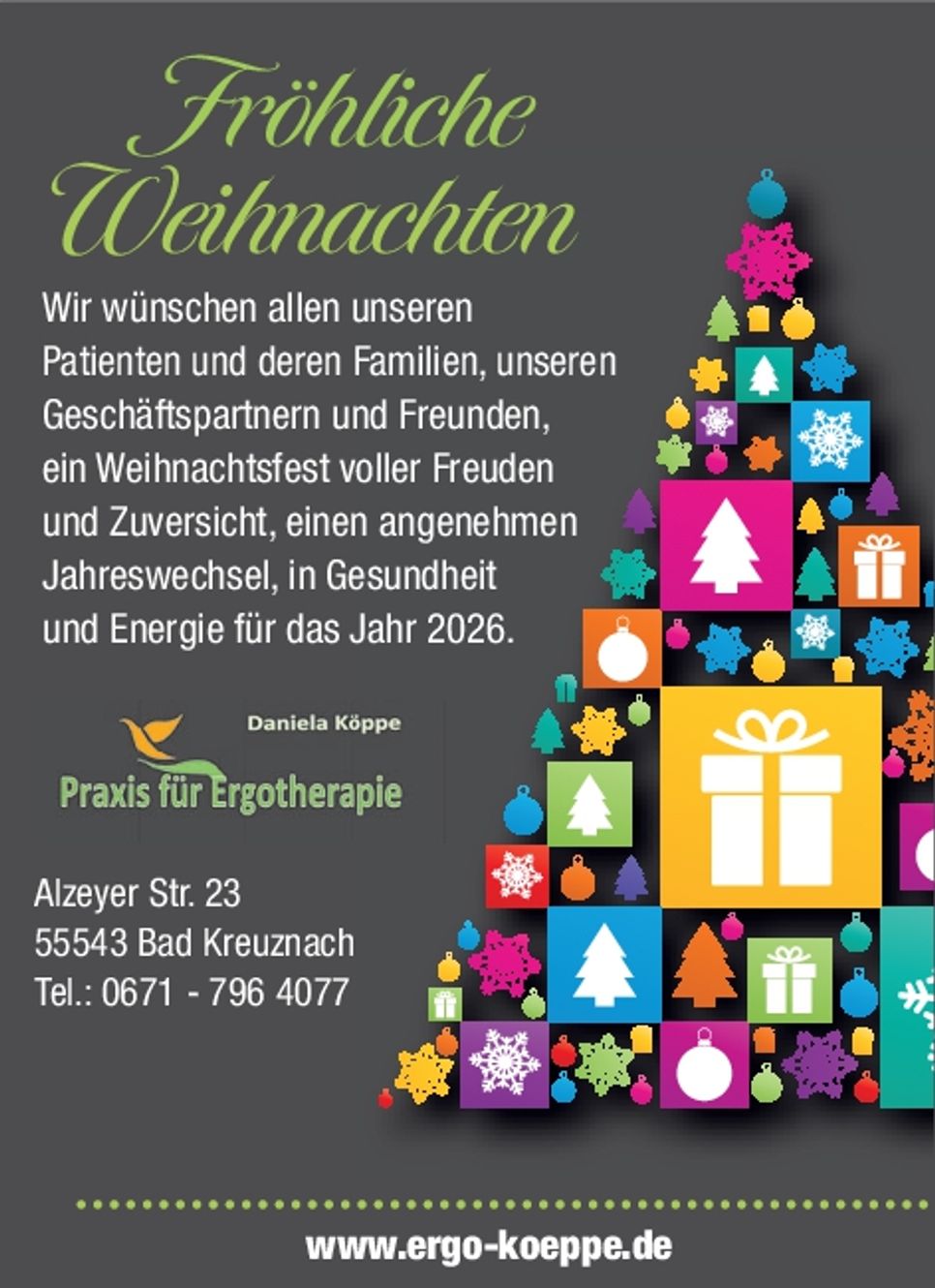 Fröhliche Weihnachten