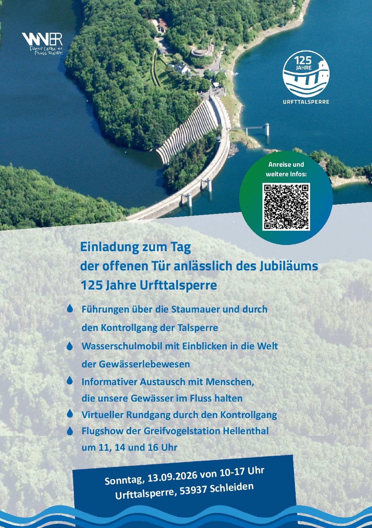 Tag d.offenen Tür, 125 Jahre Urfttalsper
