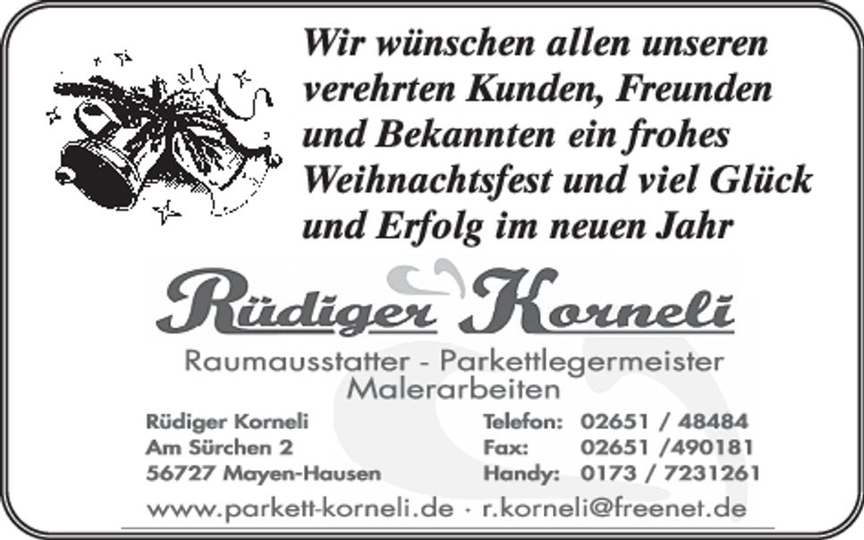 Weihnachtsgruß 2025,