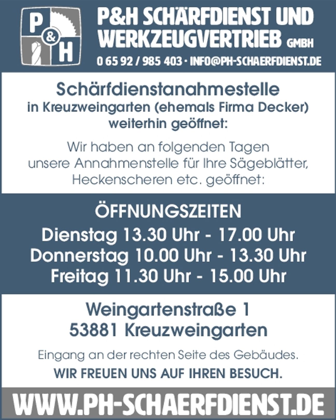 Wir sind noch da