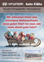 Weihnachtsanzeige