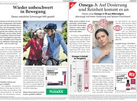 PureSGP Omega-3 Öl Forte, Rubaxx Schmerz