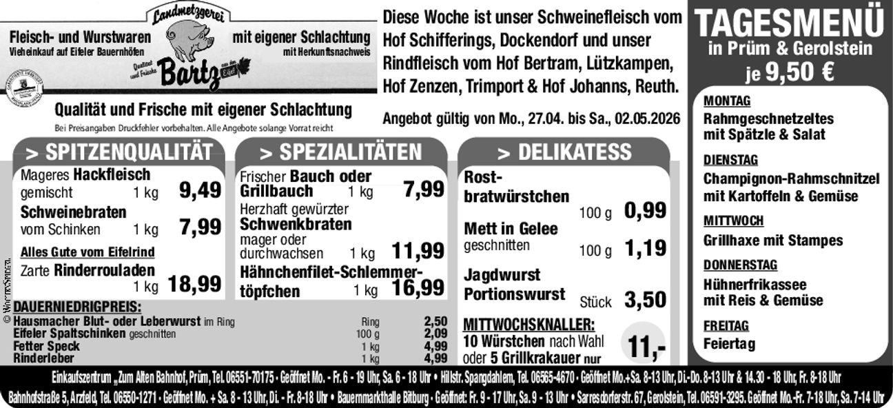 Angebot KW 18/2026
