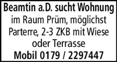Wohnungsgesuch