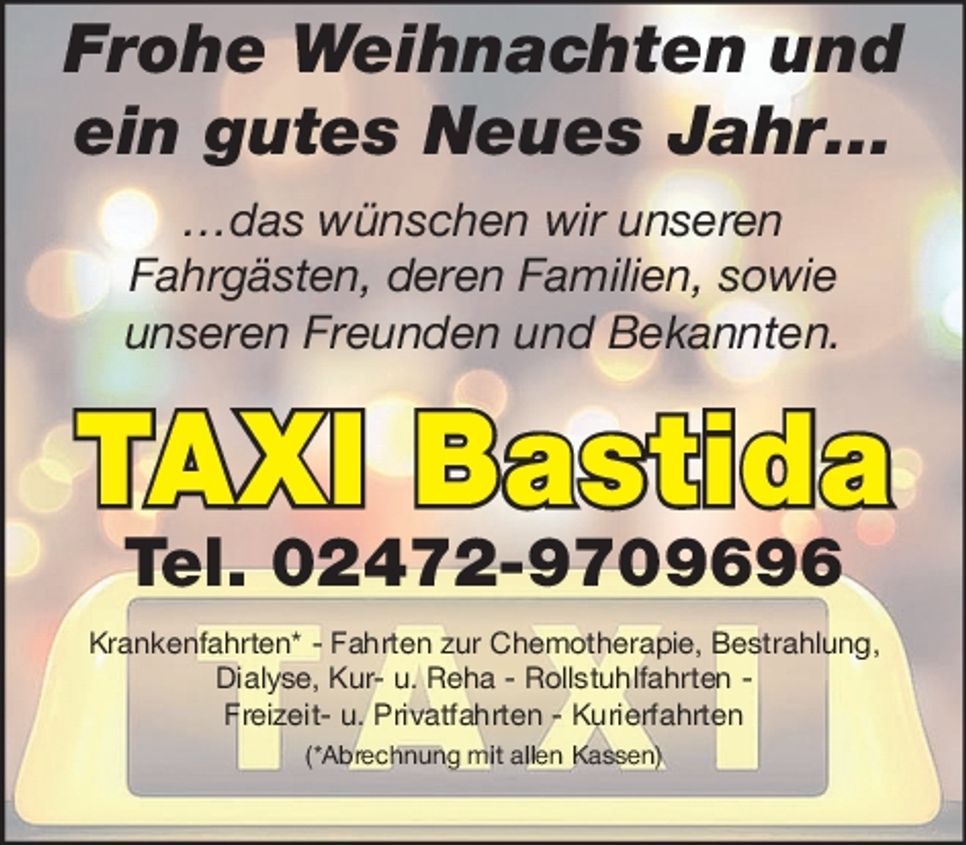 Weihnachtsanzeige 2025