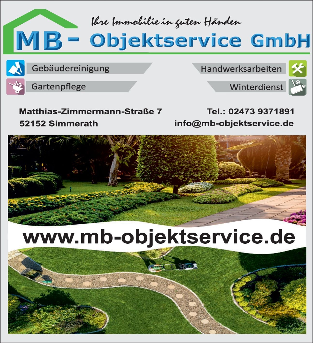 Ihre Immobilie in guten Händen.. 