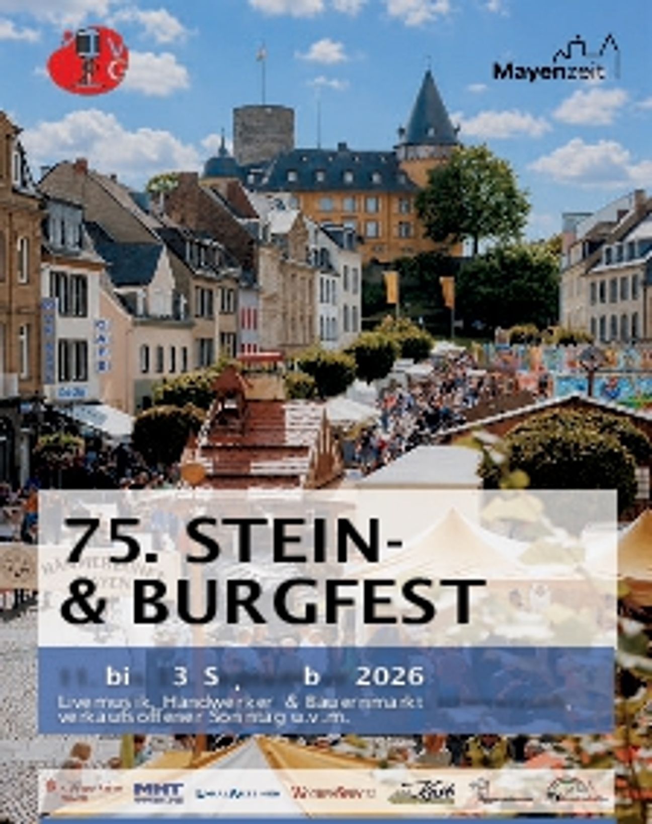 Stein- und Burgfest Mayen 2026