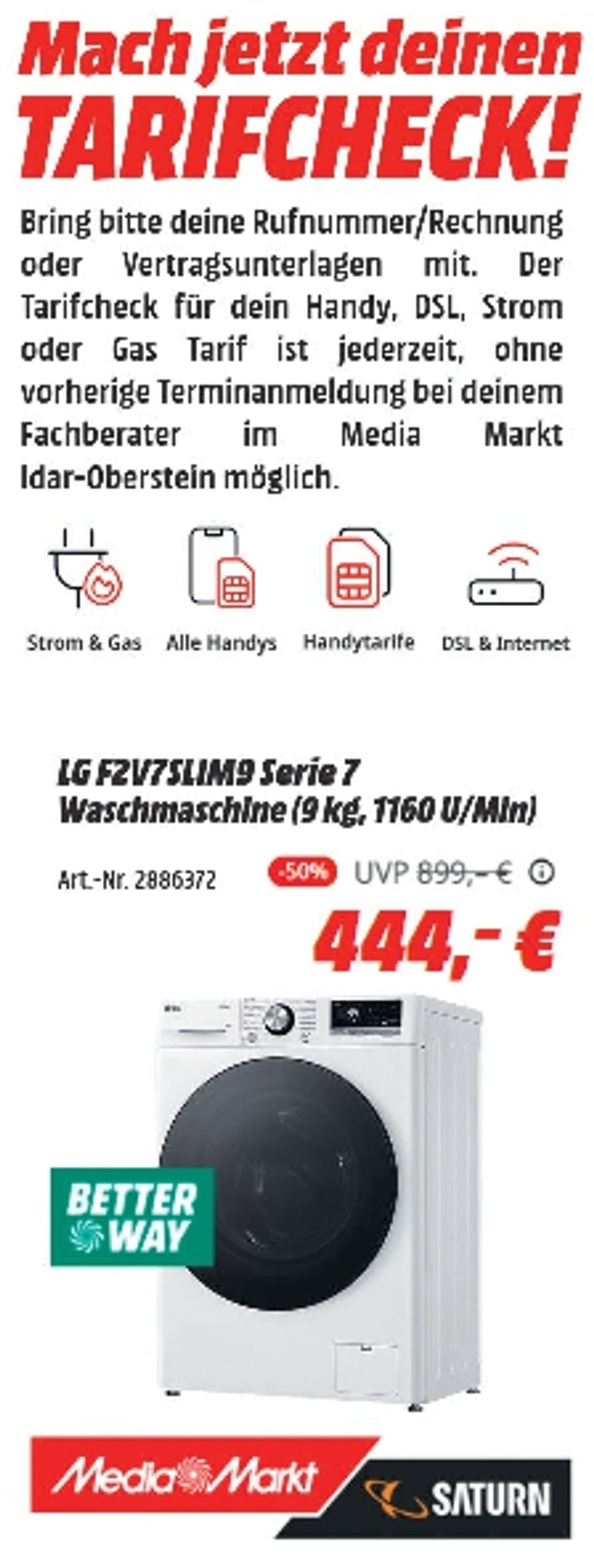 Mach jetzt deinen Tarifcheck!