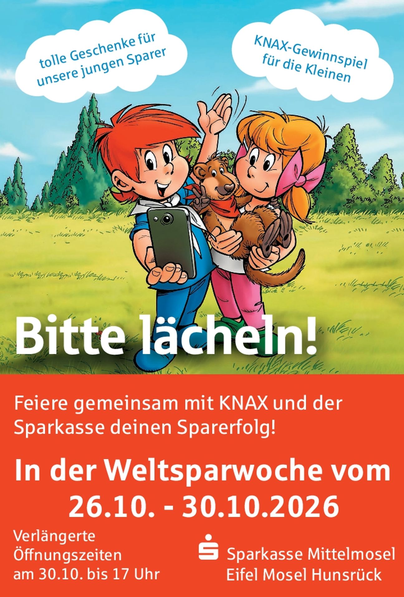 Weltspartag COC/Zell