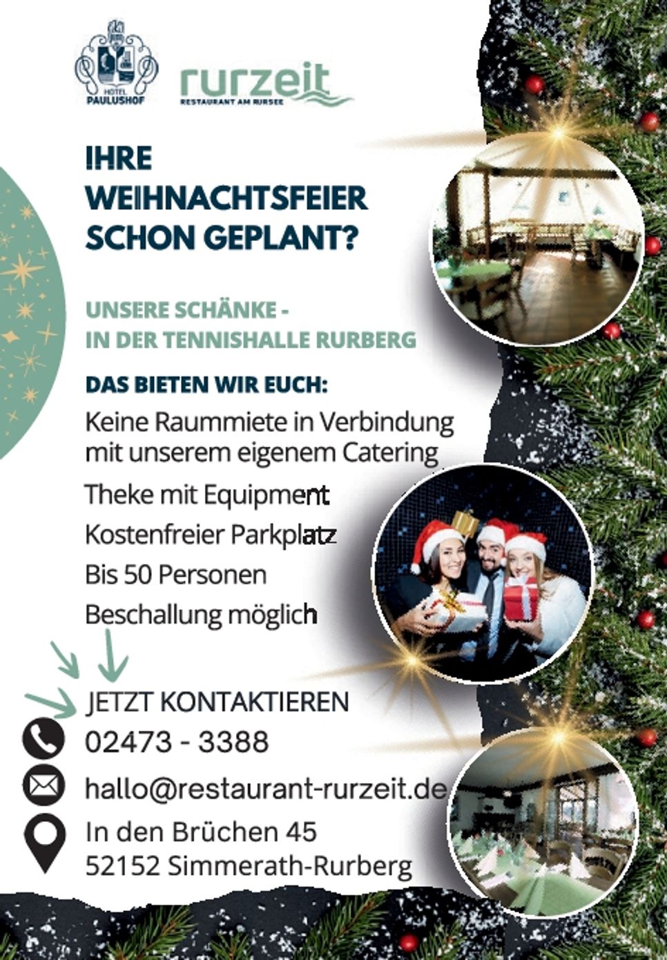 Weihnachtsfeiern 