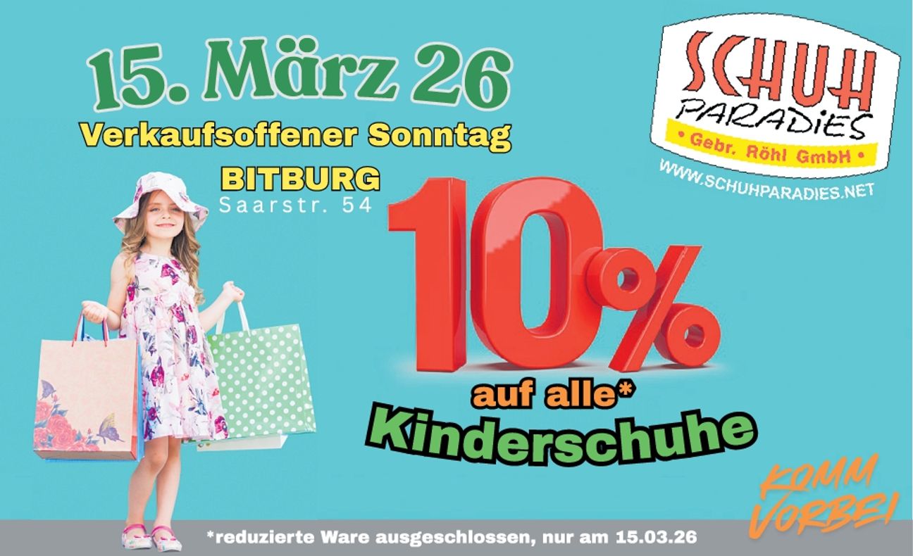 Verkaufsoffener Sonntag - Bitburg
