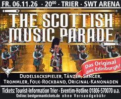 The Scottish Music Parade in Trier