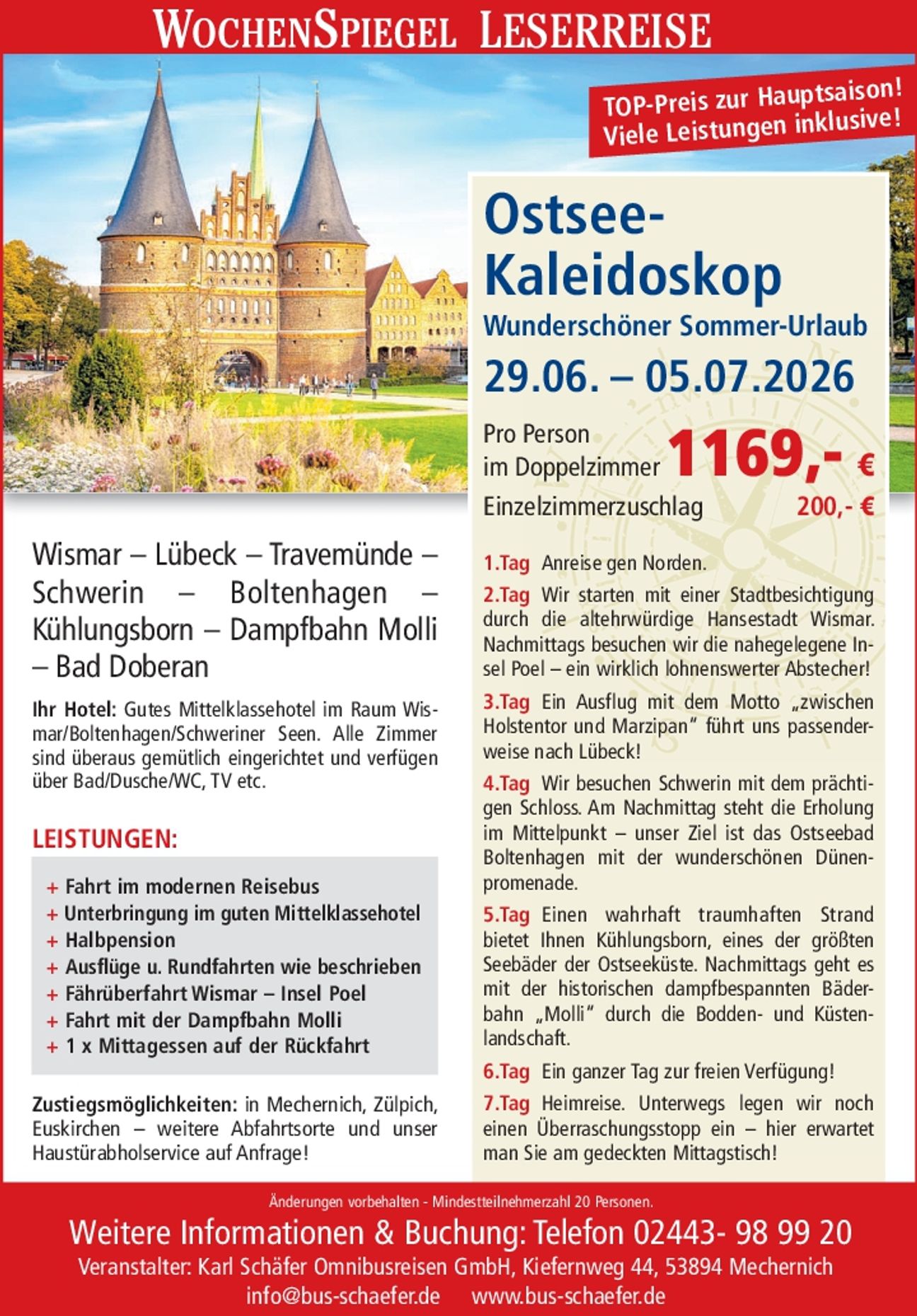 Ostseee - Reise des Monats