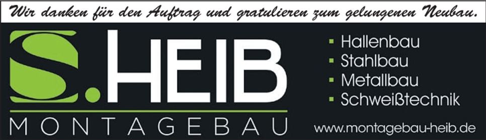 Wir danken für den Auftrag