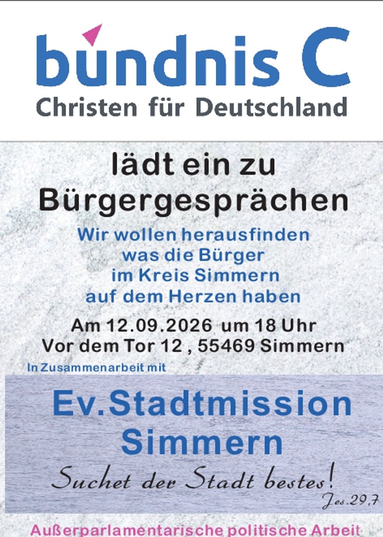 Bürgergespräch