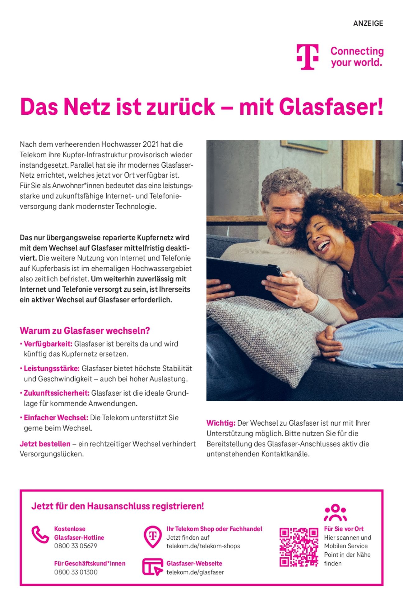 Advertorial Glasfaser Euskirchen