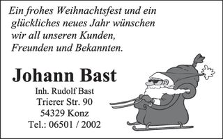 NH Weihnachtsgrüße Konz 