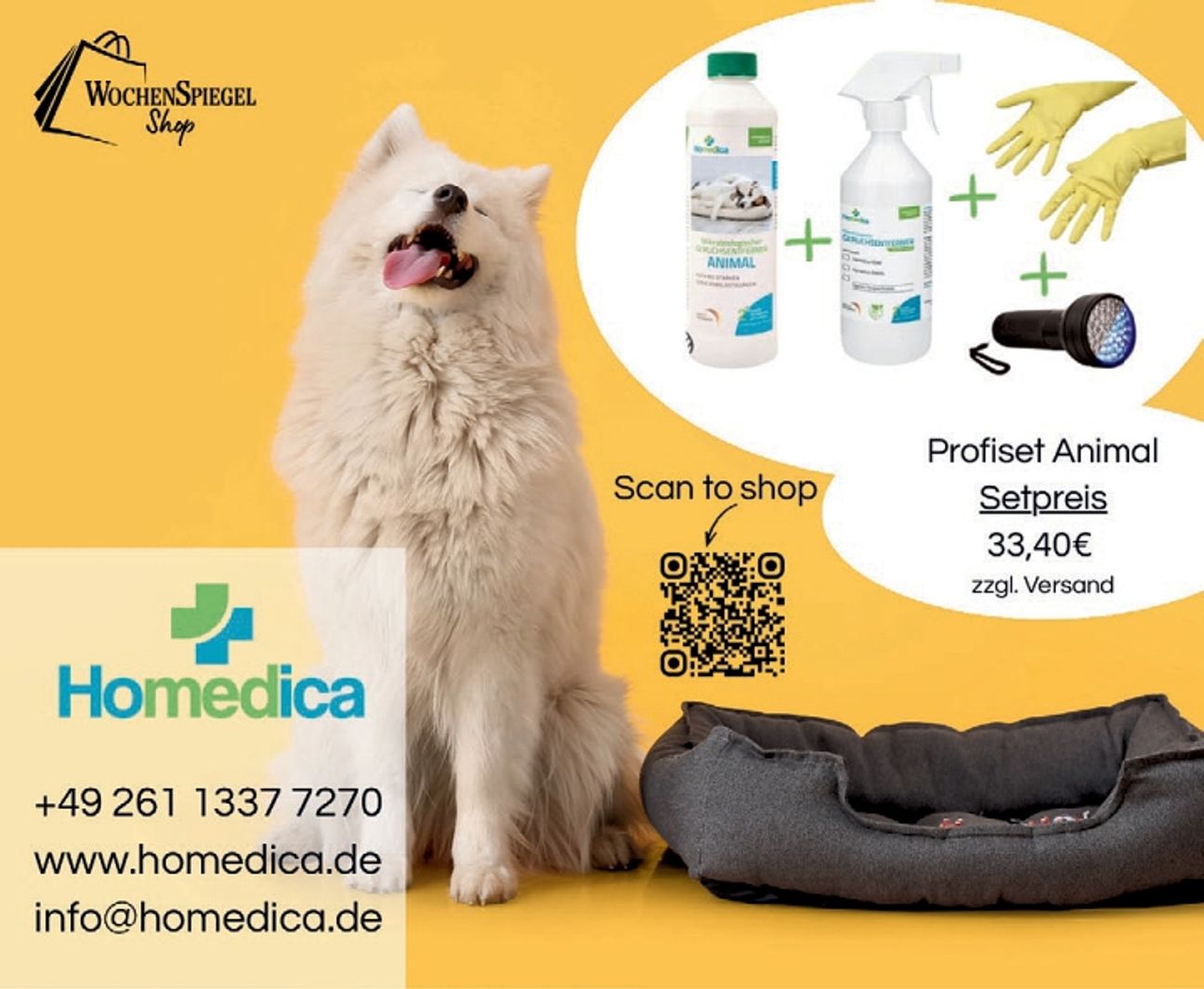 WS-Shop - Homedica ProfiAnimal NEU