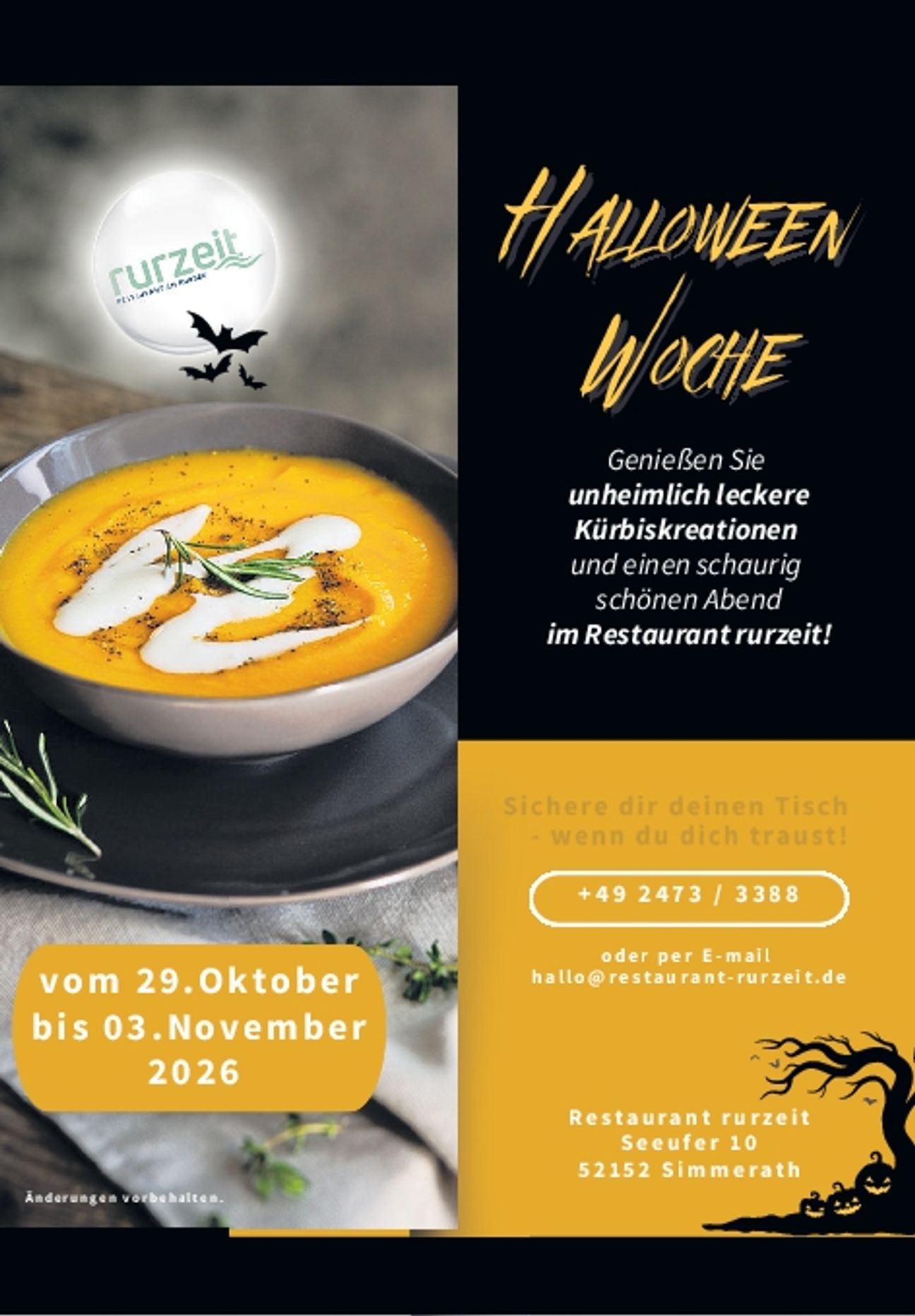 Halloween Woche 