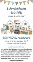 Schmidtheim trödelt