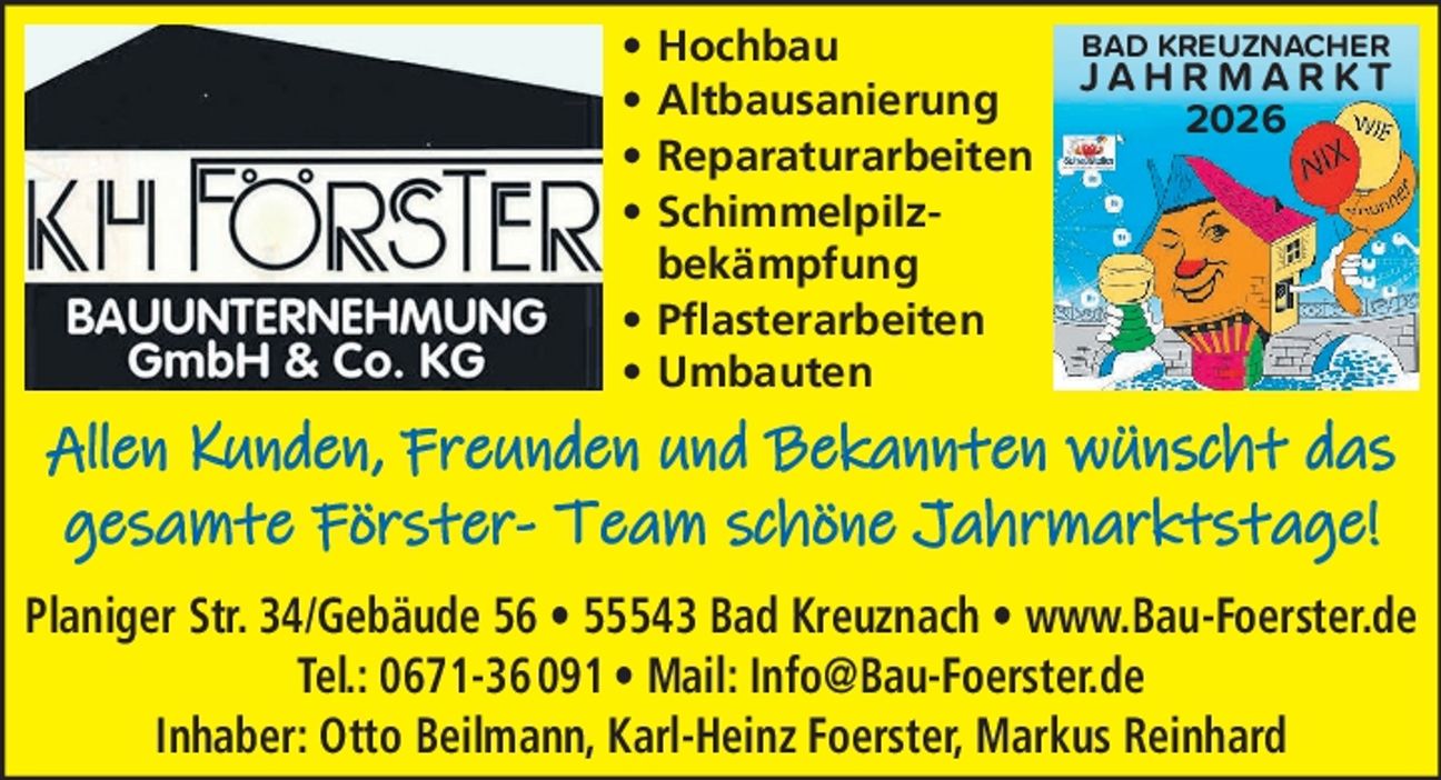 Bauunternehmung /Hochbau/Altbausanierung