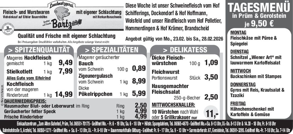 Angebot KW 9/2026