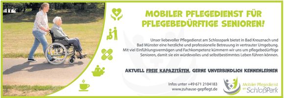 Tag der Pflege am 12. Mai