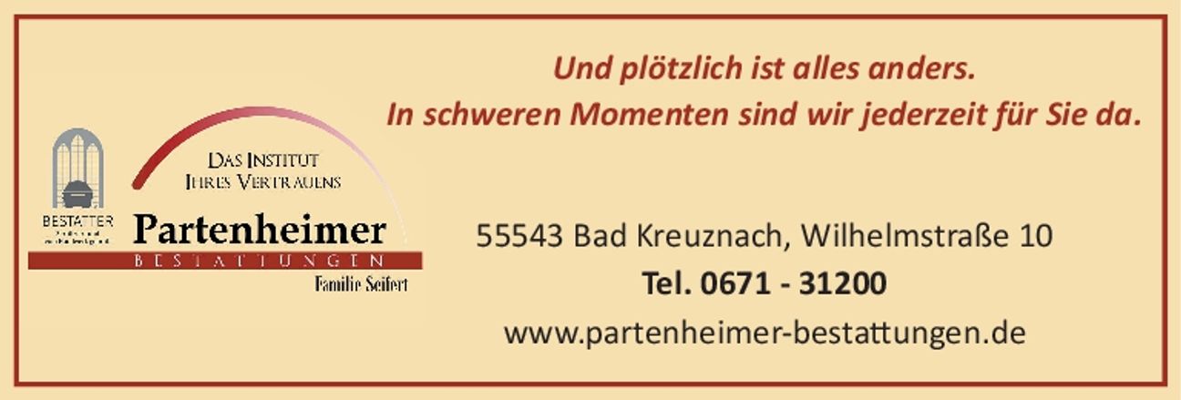 Und plötzlich ist alles anders