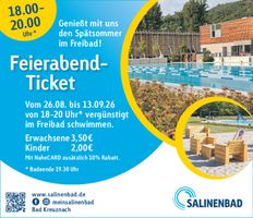 Feierabend Ticket Salinenbad