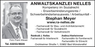 Anzeige Herr Meyer