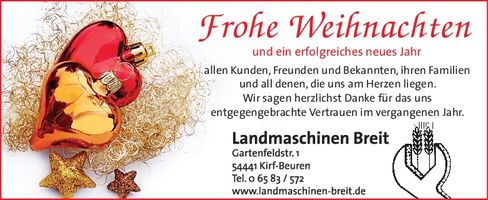 NH Weihnachtsgrüße Kirf- Saarburg