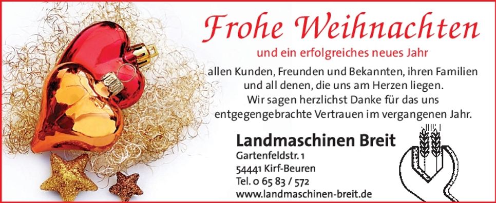 NH Weihnachtsgrüße Kirf- Saarburg