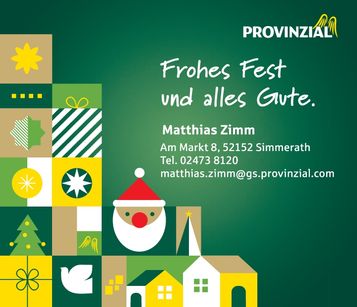 Frohes Fest und alles Gute 