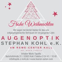 Weihnachtsanzeige