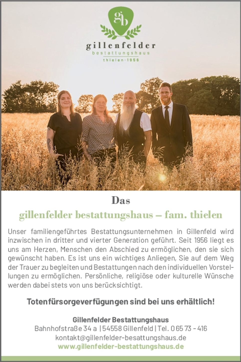 Bestattungsfürsorge