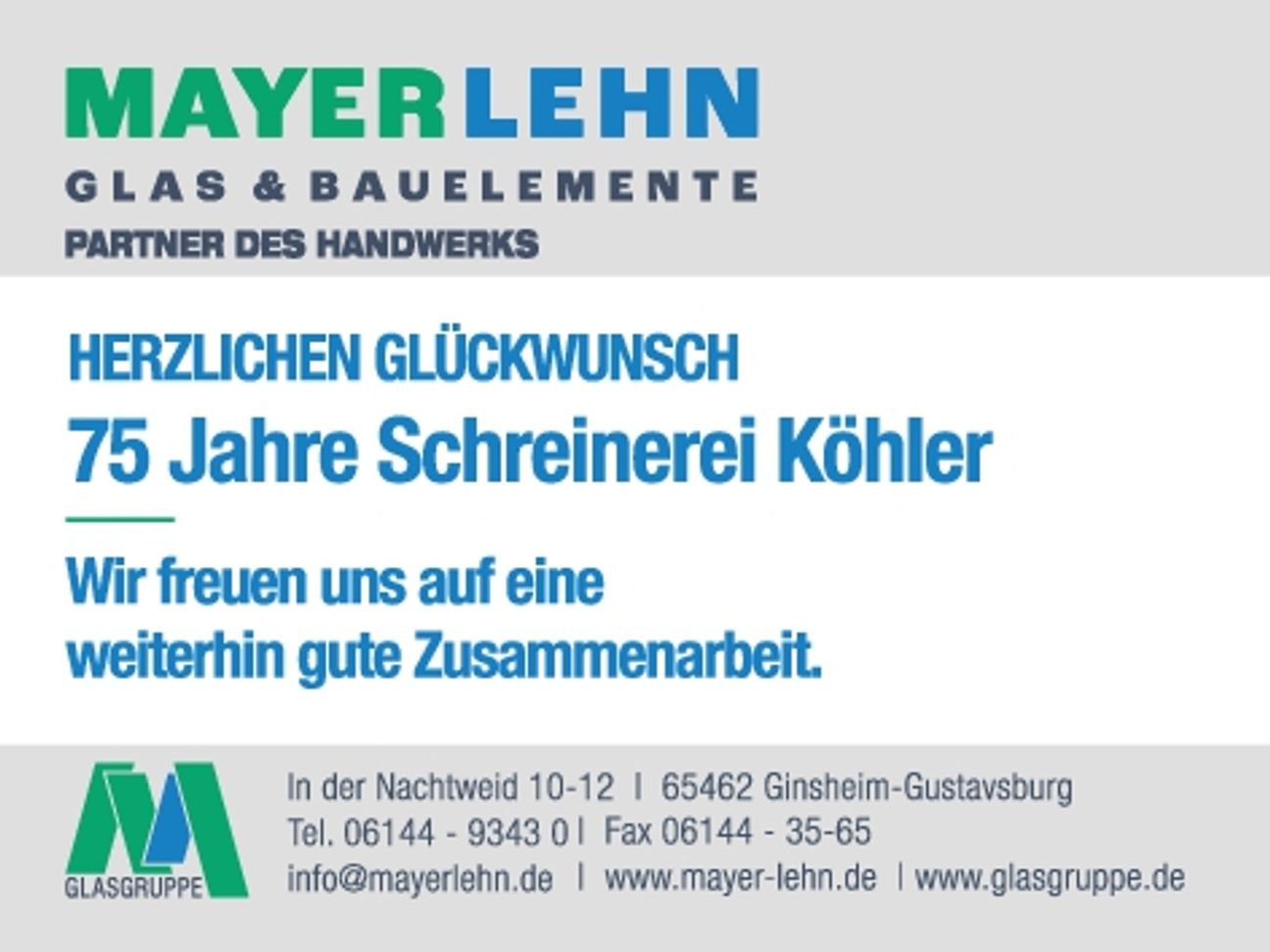 Herzlichen Glückwunsch