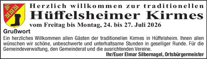 Hüffelsheim, Kirmes,