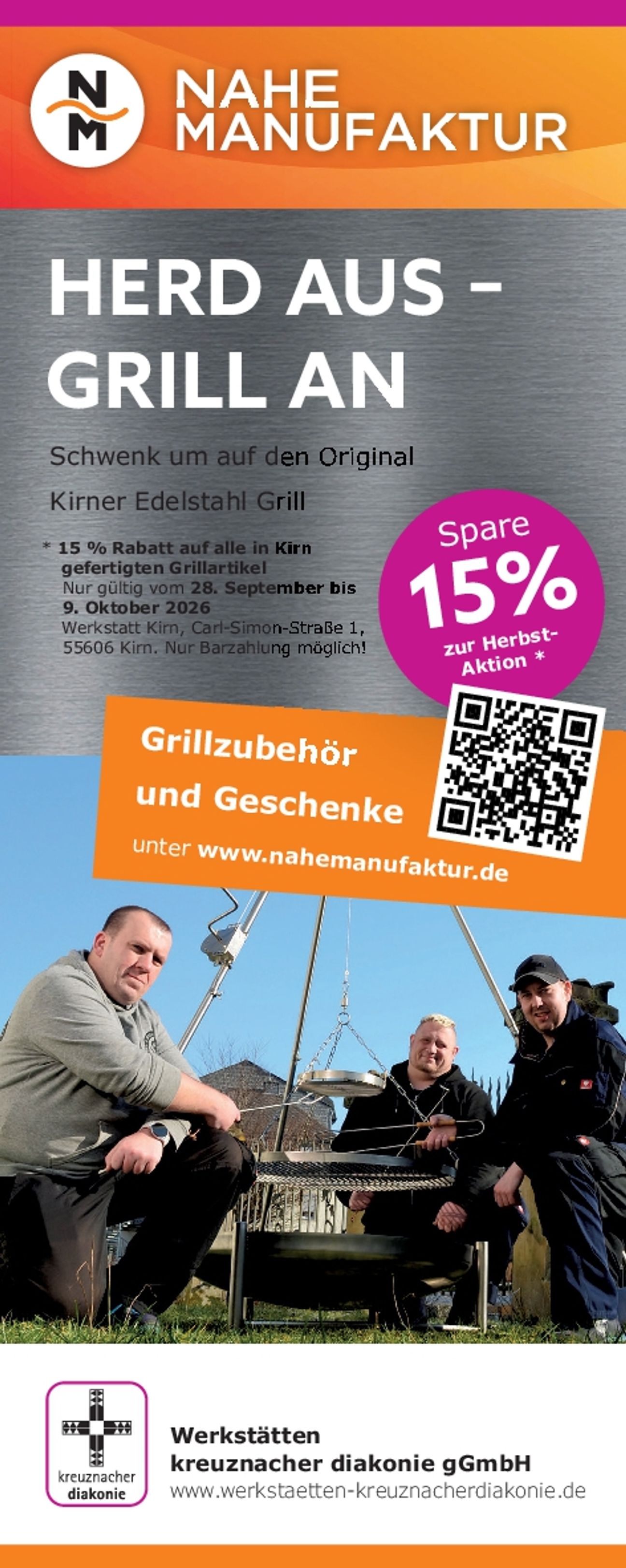 HERD AUS - GRILL AN