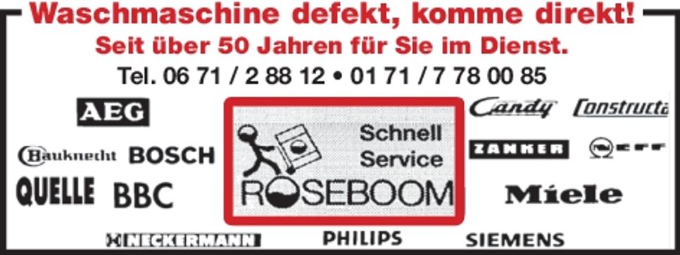 Waschmaschine defekt